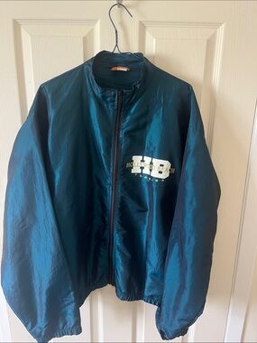 Men's Teal Windbreaker Jacket